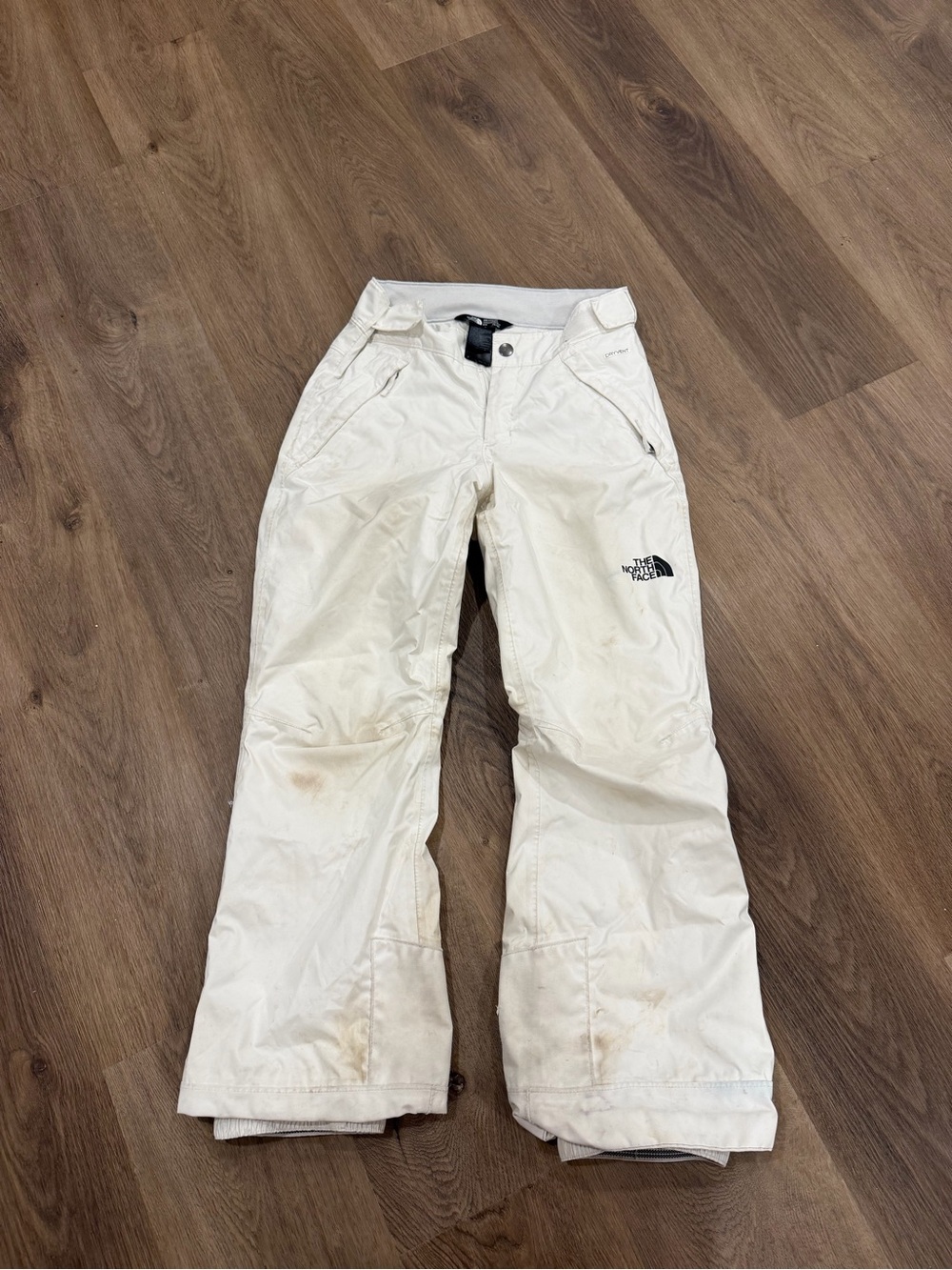 The North Face White Girls' Snow Pants